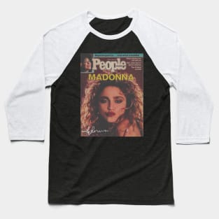 Madonna Vintage Poster Baseball T-Shirt